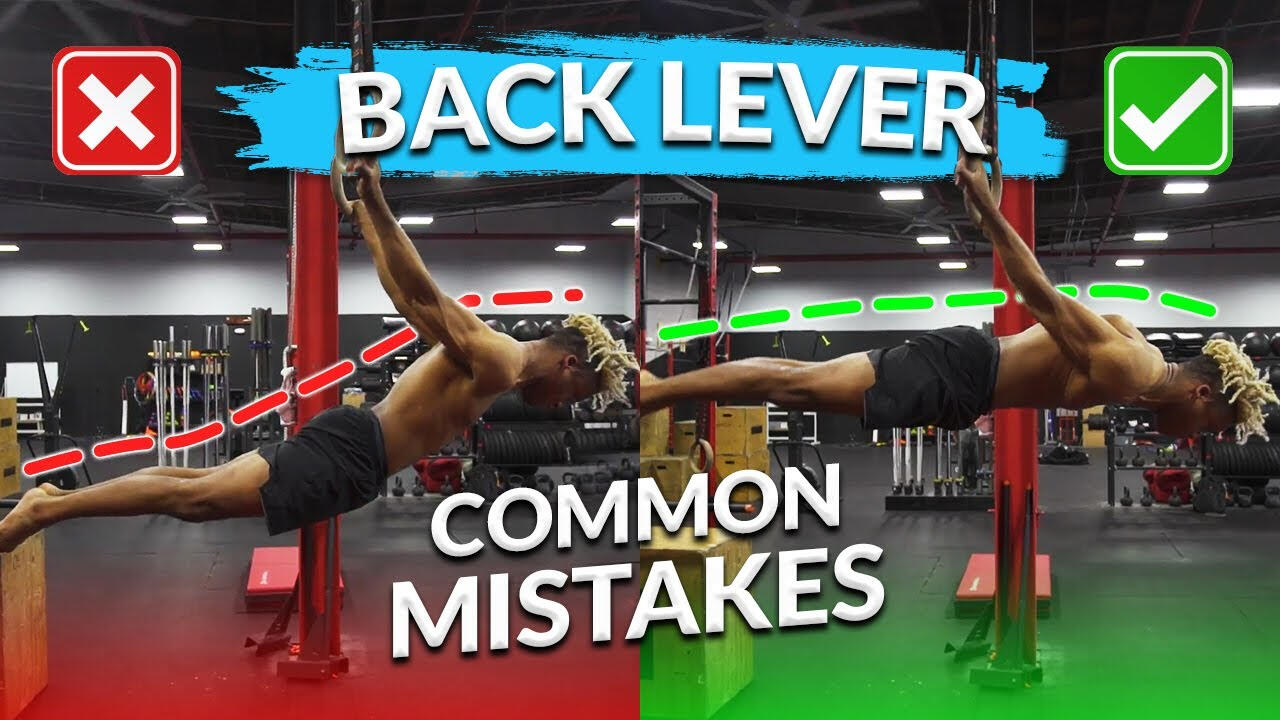 In this video we take a look at some common back lever mistakes and how to correct them. This is a great tutorial for beginners who want to learn how to do a back lever or for people who are struggling with the move.